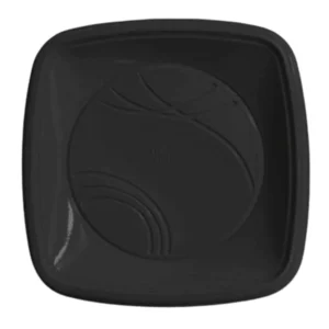 Prato Quad Grande Preto 21CM 10UN